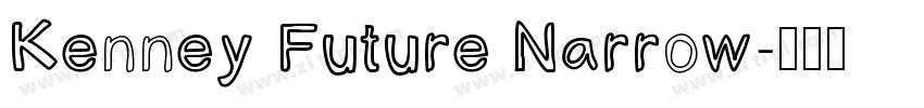 Kenney Future Narrow字体转换